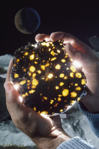 橄榄石陨石。.jpg